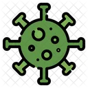 Bakterien Coronavirus Krankheit Symbol