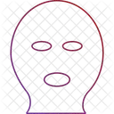 Balaclava Masked Criminal Robbery Icon