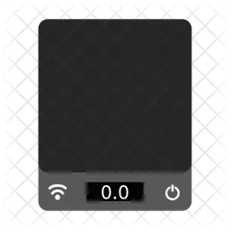 Balança de cozinha inteligente  Ícone