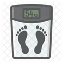 Peso Escala Fitness Ícone