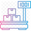 Balancas De Armazenamento Caixa Eletronica Ícone