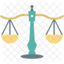 Balance Justice Concept Libra Sign Icon