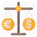 Balance Scale Dollar Icon