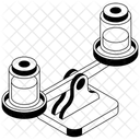 Echelle Equilibre Stabilite Icône