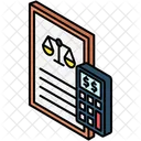 Sheet Ledger Equity Icon