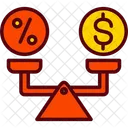 Balance Scale Money Icon