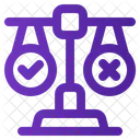 Balance Scale Equality Icon