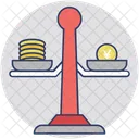 Budget Balance Scale Icon