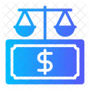 Balance Business Ethics Finance Icône