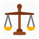 Escala Justicia Ley Icono