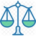 Law Scales Judge Justice Icon