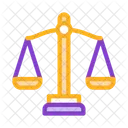 Scales Law Judgement Icon