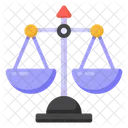 Balance Scale Justice Equality Icon