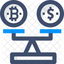 Balance Scale Currency Balance Currency Scale Icon
