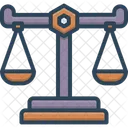 Scale Measuring Balance Icon