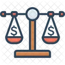Balance Scale Measuring Icon