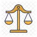 Balance Scale Currency Scale Finance Scale Icon