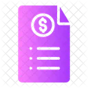 Balance Sheet Accounting Financial Statement Icon