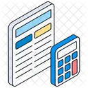 Balance Sheet Accounting Financial Statement Icon