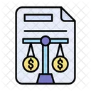 Balance Sheet  Icon