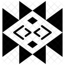 Gleichgewichtssymbol Stammessymbol Altes Zeichen Symbol