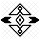 Gleichgewichtssymbol Stammessymbol Altes Zeichen Symbol