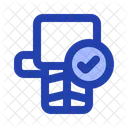 Verificar Pneu Simples Ícone