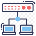 Balanceamento De Carga Dados Armazenamento Ícone