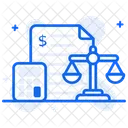 Balanced Budget Budget Scale Money Balance Icon