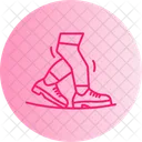 Balanced Shoe Tap Stability Equilibrium Steady Even Poised Well Balanced Stable Centered Icon