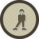 Balanced Shoe Tap Stability Icon