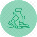 Balanced Shoe Tap Stability Equilibrium Steady Even Poised Well Balanced Stable Centered Icon