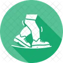 Balanced Shoe Tap Stability Equilibrium Steady Even Poised Well Balanced Stable Centered Icon