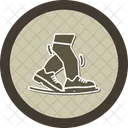 Balanced Shoe Tap Stability Equilibrium Steady Even Poised Well Balanced Stable Centered Icon