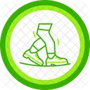 Balanced Shoe Tap Stability Equilibrium Steady Even Poised Well Balanced Stable Centered Icon