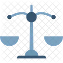 Balanced Scale Court Symbol Law Justice Icon