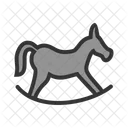 Caballo Mecedora Icono