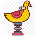 Balancin De Pato Tiempo De Juego Area De Pago Icono