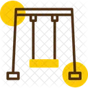 Balanco Equipamento De Playground Movimento Para Frente E Para Tras Ícone