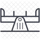 Bascule Equilibre Balancoire Icône