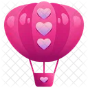 Balão de amor  Ícone