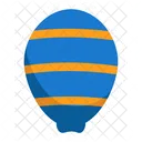 Balão azul  Ícone