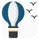 Balao De Ar Balao De Ar Quente Balao Ícone