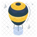 Balao De Ar Quente Balao De Fogo Balao De Aventura Ícone