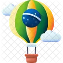 Balao De Ar Quente Balao De Ar Balao Ícone