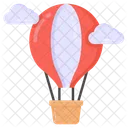 Balão de ar quente  Ícone