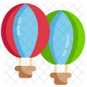 Balão de ar quente  Ícone