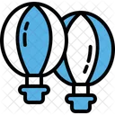 Balão de ar quente  Ícone
