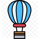 Balao De Ar Quente Quente Ar Ícone