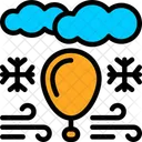 Balao Meteorologico Balao Meteorologico Balao Atmosferico Ícone
